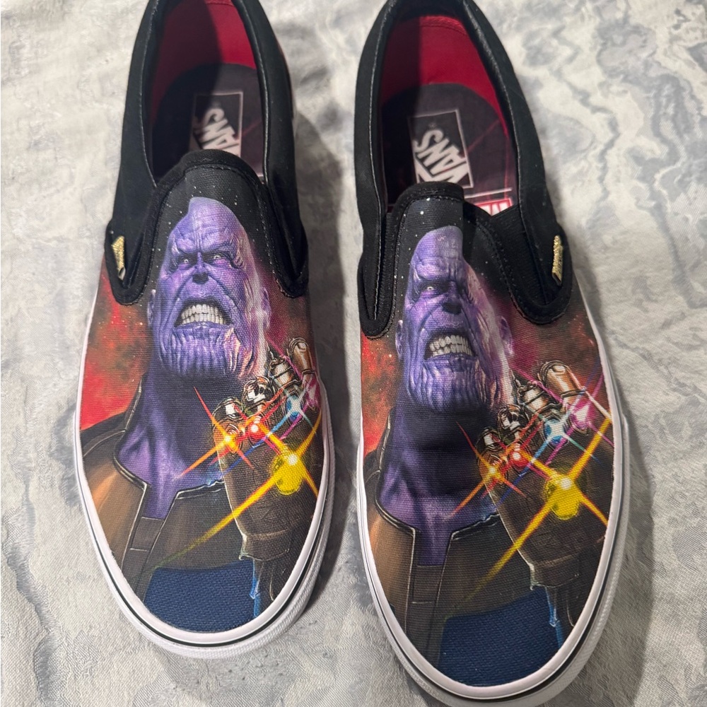 Vans x Marvel  Thanos Slip-On Sneakers